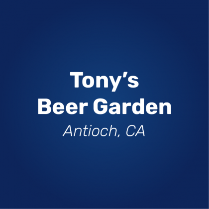 Tony’s Beer Garden